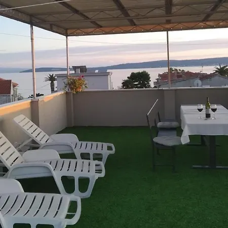 By The Sea And Beach With Roof Terrace * Kastela